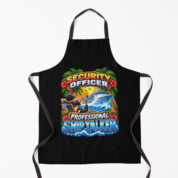 Item preview, Security Officer Professional Ship Talker Cruise Vacation designed and sold by fungear.