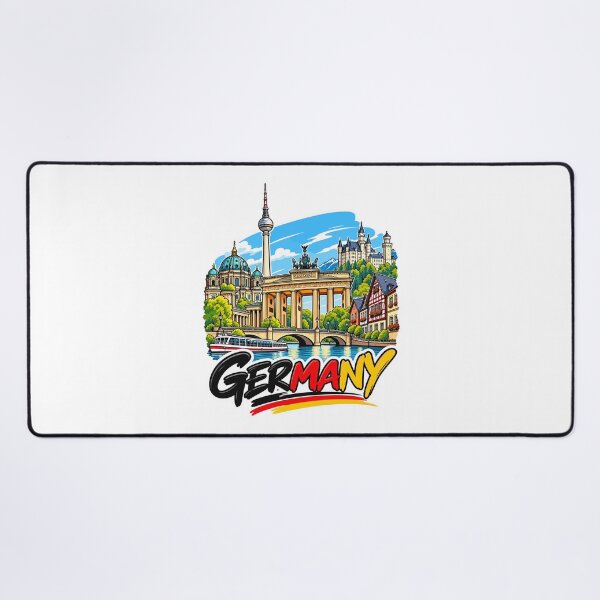 Item preview, Germany Illustrated Berlin Travel designed and sold by EdwinkOne.