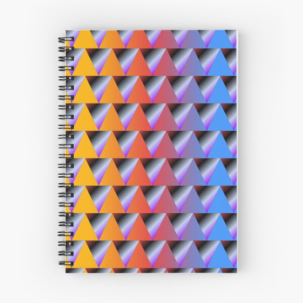 Item preview, Geometric Rainbow Triangles Abstract Pattern Art designed and sold by István Beresnyák.