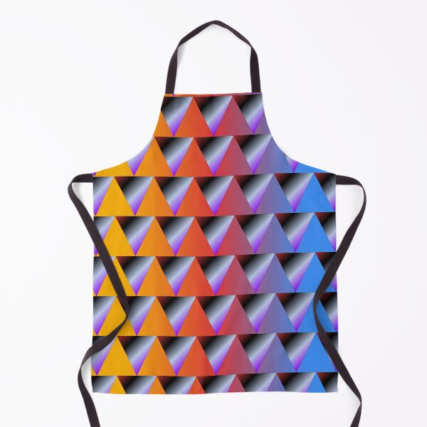 Item preview, Geometric Rainbow Triangles Abstract Pattern Art designed and sold by István Beresnyák.