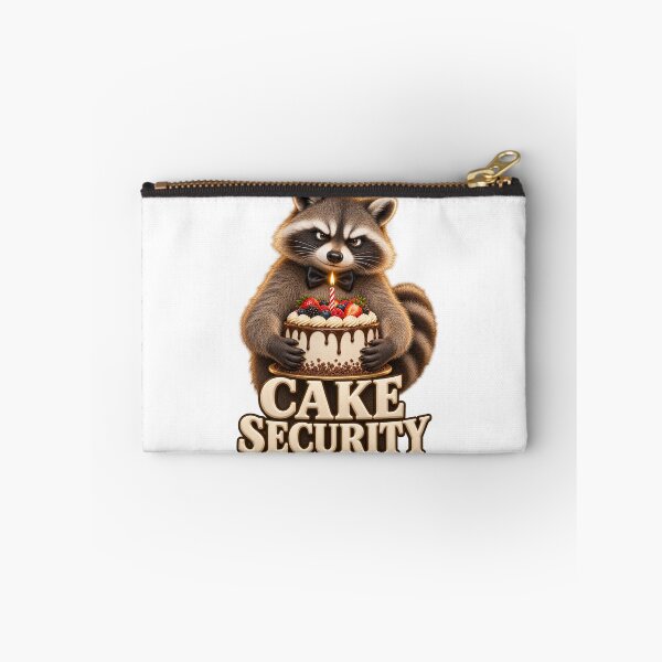 Item preview, Cake Security Raccoon designed and sold by TrendTribeTP.