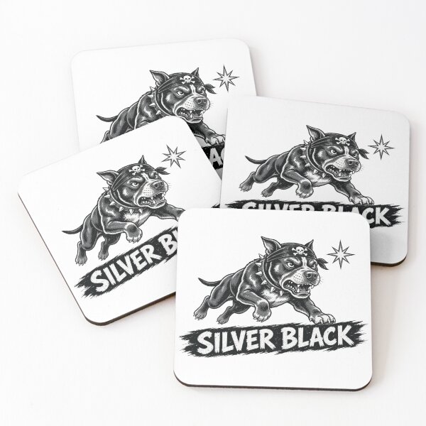 Item preview, Silver Black Dog Flash designed and sold by PhillySportz.