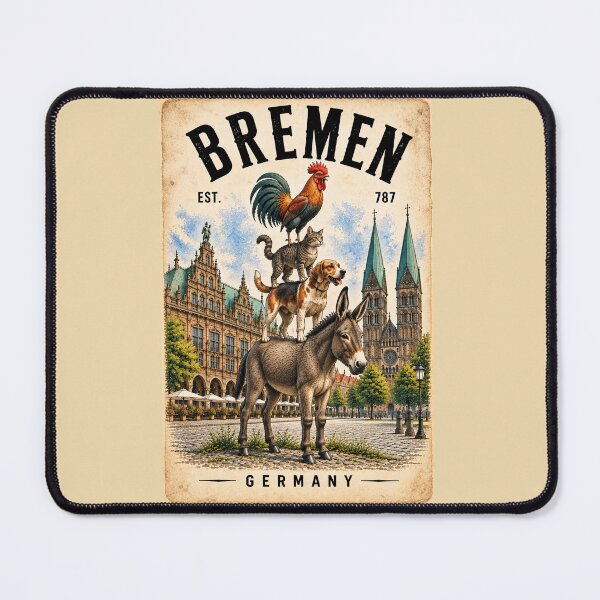 Item preview, Bremen Vintage Germany Town Musicians designed and sold by CUBE2024.