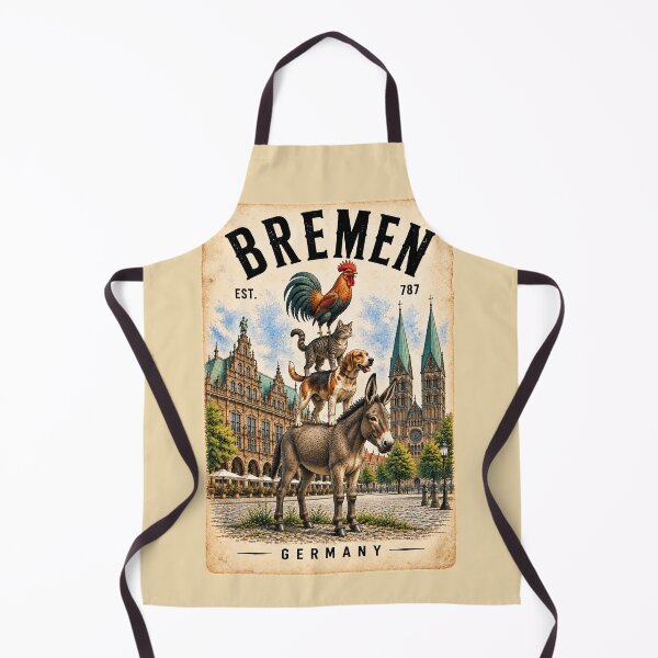 Item preview, Bremen Vintage Germany Town Musicians designed and sold by CUBE2024.