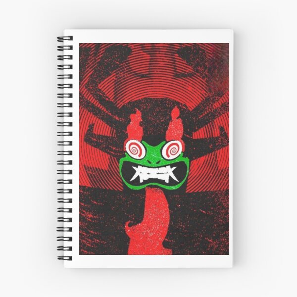 Item preview, Green Demon Face with Spiral Eyes designed and sold by WATEKE.