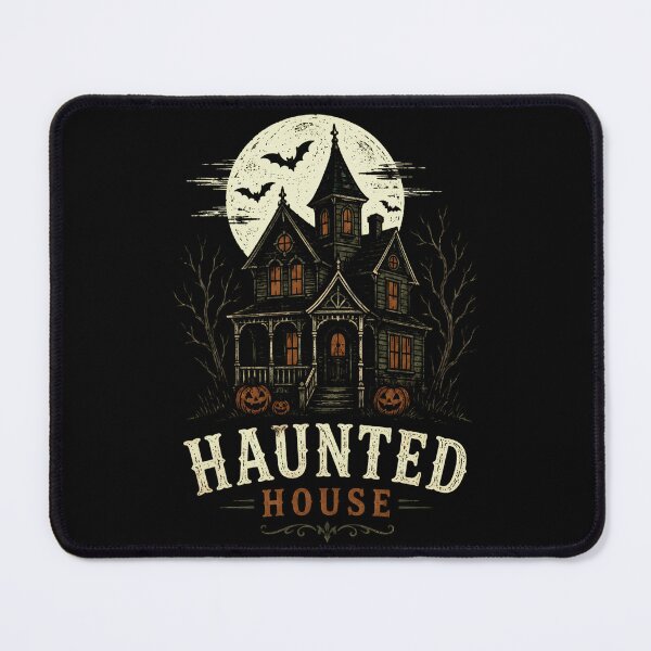 Item preview, Vintage Haunted House Under a Full Moon designed and sold by TadeoNivar.