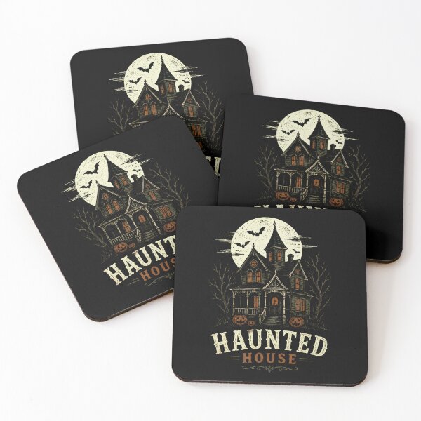 Item preview, Vintage Haunted House Under a Full Moon designed and sold by TadeoNivar.