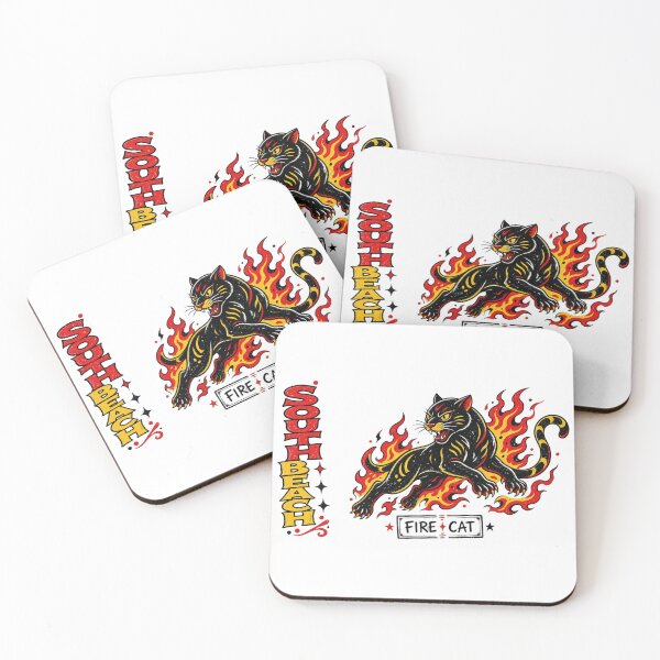 Item preview, South Beach Fire Cat Flash designed and sold by PhillySportz.