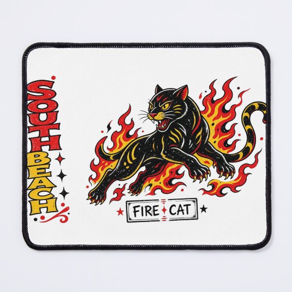Item preview, South Beach Fire Cat Flash designed and sold by PhillySportz.