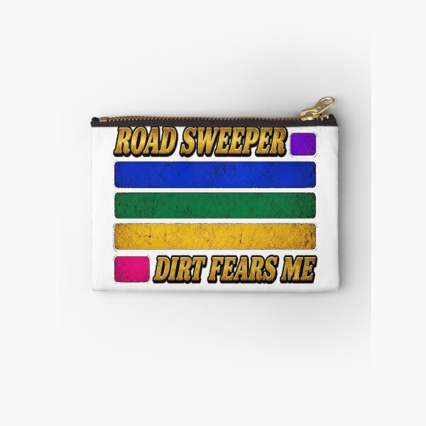 Item preview, Road Sweeper Dirt Fears Me Vintage Street Sweeper Operator T-Shirt designed and sold by katiecorners.