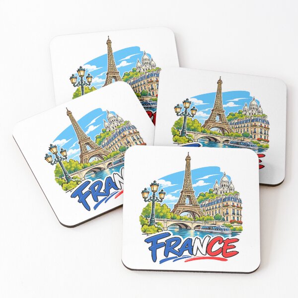 Item preview, France Illustrated Paris Travel designed and sold by EdwinkOne.