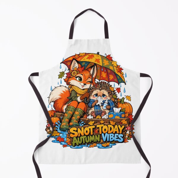 Item preview, Snot Today – Funny Fox & Hedgehog Autumn Vibes designed and sold by Aimetoi.