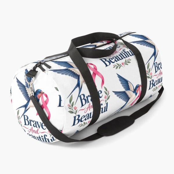 Item preview, Brave And Beautiful Bird Ribbon Cancer Recovery Hope designed and sold by UniversPlant | Blooming with Hope.