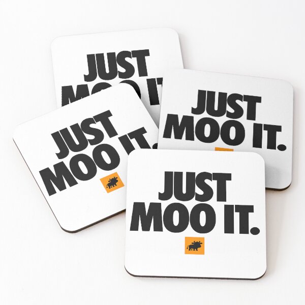 Item preview, Just Moo It (black) designed and sold by SirPuncelot.