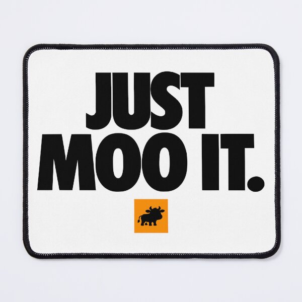 Item preview, Just Moo It (black) designed and sold by SirPuncelot.