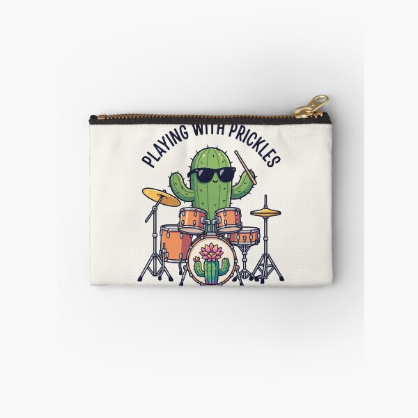 Item preview, Cool Cactus Drummer Playing With Prickles Band Music Rock designed and sold by Amir Faysal.