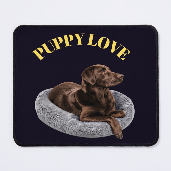 Item preview, CHOCOLATE BROWN LABRADOR RETRIEVER - PUPPY LOVE designed and sold by PRINTSCHARMINGM.