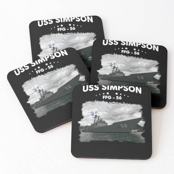 Item preview, USS Simpson Navy Veteran Mens Gift Idea Husband, Dad, Grandpa, Papa designed and sold by Timeless Bond Designs.