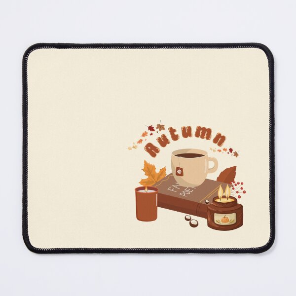 Item preview, Autumn Bookworm Cozy Tea and Candlelight Aesthetic designed and sold by Kriz-Kove.