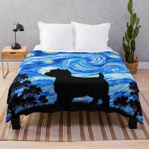 Item preview, Funny West Highland White Terrier Westie Dog Starry Night Painting Moon Star Mom Dad Kids designed and sold by FurryHavenPH.