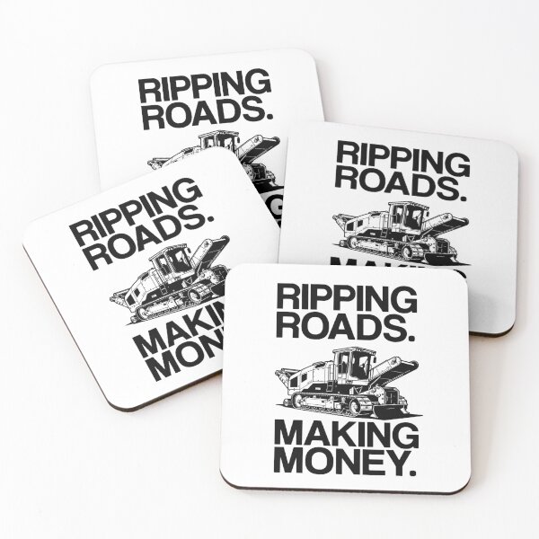 Item preview, Ripping Roads Making Money Road Milling Machine Operator Shirt  designed and sold by katiecorners.