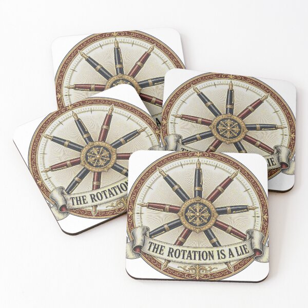 Item preview, The Rotation Is A Lie Fountain Pen Wheel designed and sold by BoosterShop.