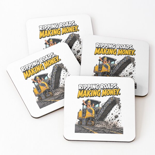 Item preview, Ripping Roads Making Money Funny Road Milling Machine Operator designed and sold by ODDSHIFT STUDIO.