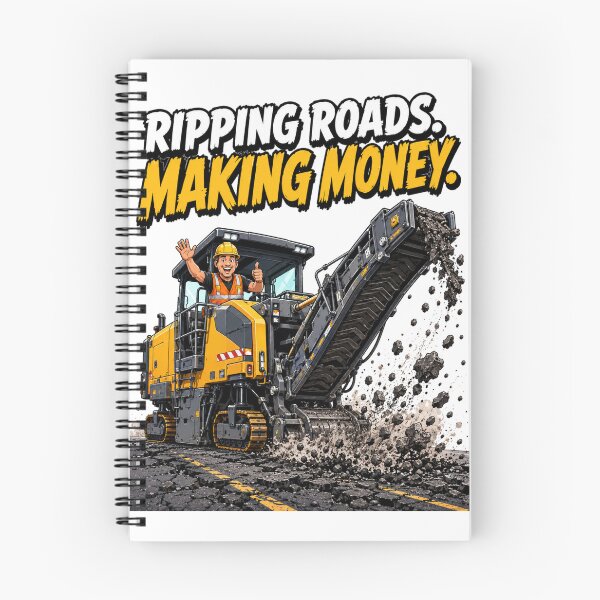 Item preview, Ripping Roads Making Money Funny Road Milling Machine Operator designed and sold by katiecorners.