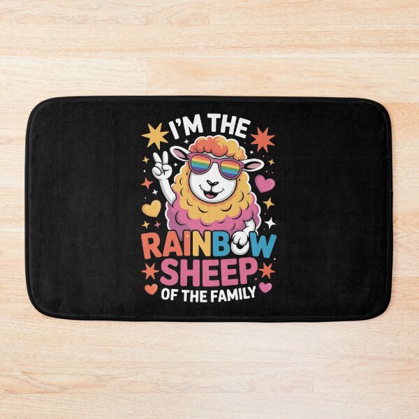 Item preview, I’M THE RAINBOW SHEEP OF THE FAMILY designed and sold by jkrphoto.