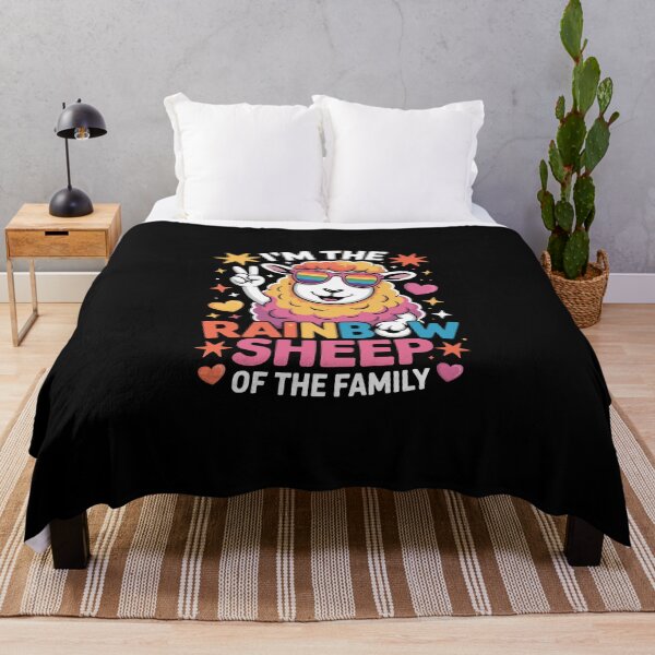 Item preview, I’M THE RAINBOW SHEEP OF THE FAMILY designed and sold by jkrphoto.