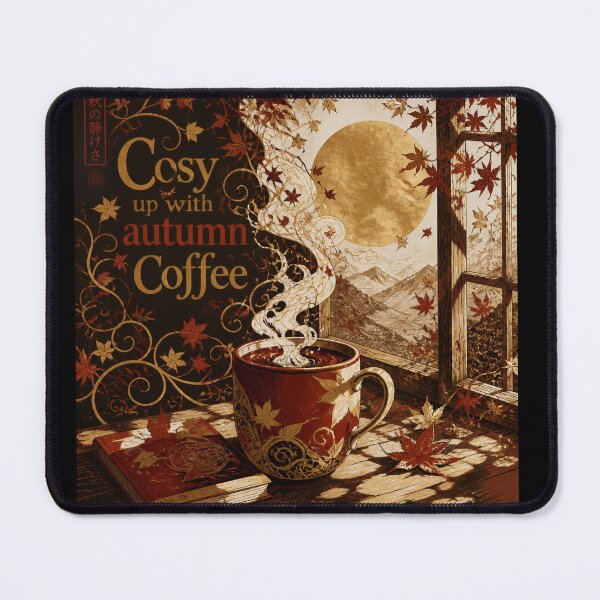 Item preview, Cosy Up with Autumn Coffee designed and sold by Shelley Loewnau-Jones Studio.
