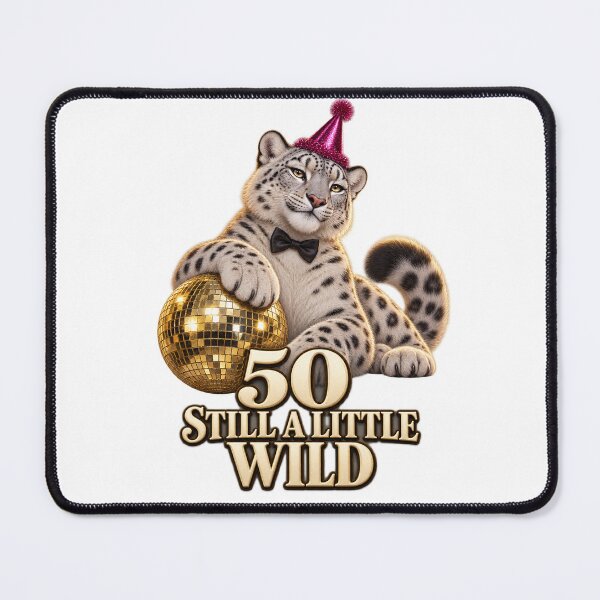 Item preview, Fifty Still a Little Wild Leopard designed and sold by TrendTribeTP.