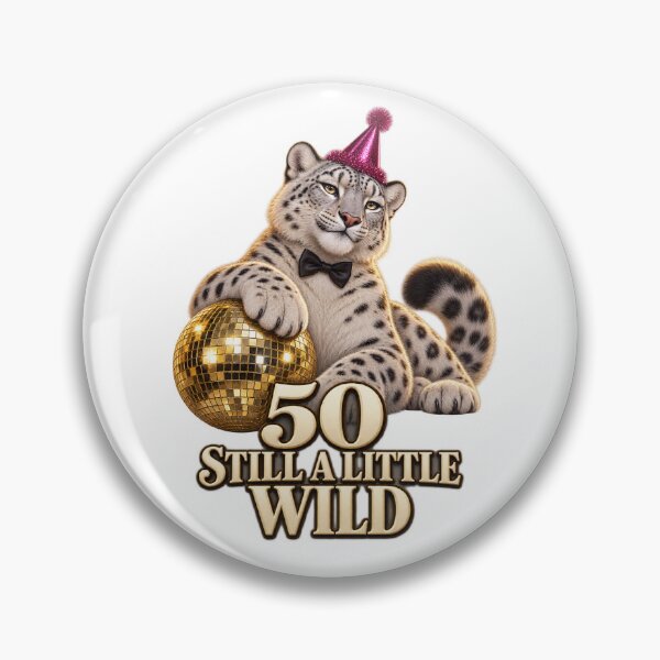 Item preview, Fifty Still a Little Wild Leopard designed and sold by TrendTribeTP.