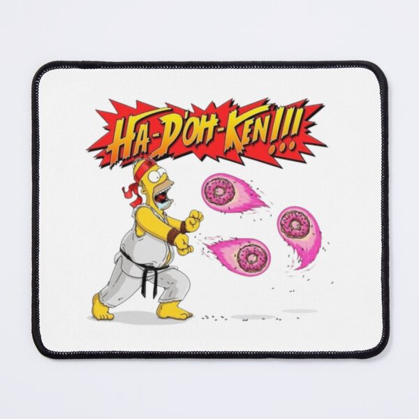 Item preview, Yellow Cartoon Man Firing Donuts designed and sold by WATEKE.