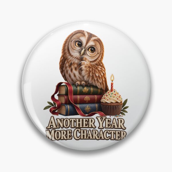 Item preview, Another Year More Character Books Owl designed and sold by TrendTribeTP.