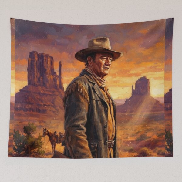 Item preview, The Searchers Classic Western Fine Art Tribute designed and sold by Art's Diner.