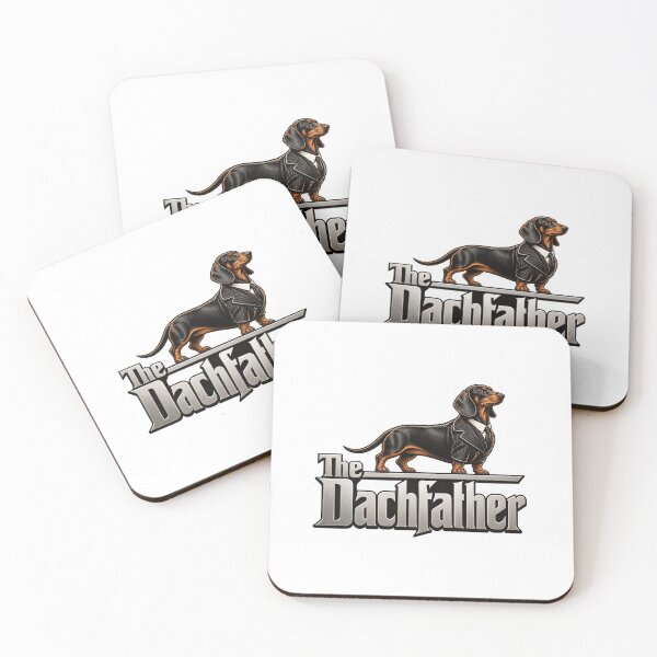 Item preview, The Dachfather Funny Dachshund Dog Dad Father Day Parody designed and sold by Whirx.