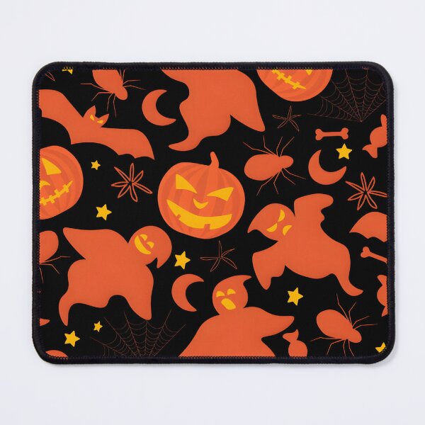 Item preview, Seamless Halloween Pattern with Ghosts, Pumpkins, and Spiders designed and sold by interdesigner.