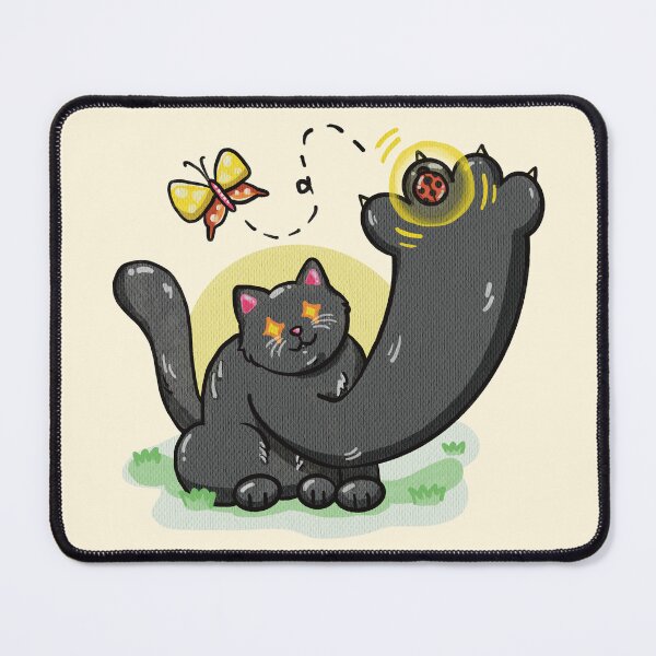 Item preview, Black cat with ladybug designed and sold by JKMAY.