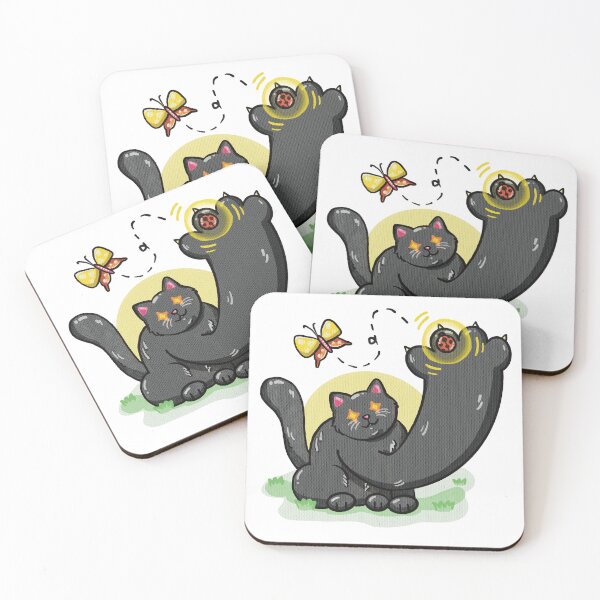Item preview, Black cat with ladybug designed and sold by JKMAY.