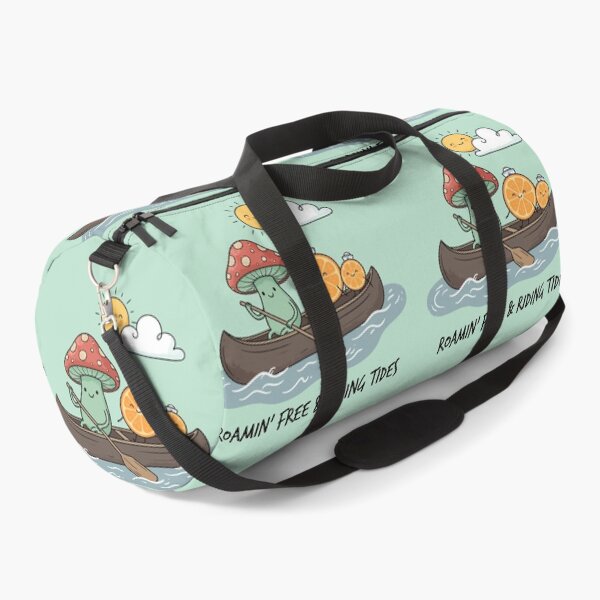 Item preview, Cute Mushroom Orange Slices Canoe River Nature Adventure designed and sold by Amir Faysal.