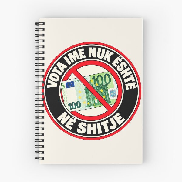 Item preview, ⭐ MY VOTE IS NOT FOR SALE ⭐ - EUR - EURO - ALBANIAN - VOTA IME NUK ËSHTË NË SHITJE designed and sold by WheelieGdArt.