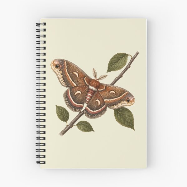 Item preview, Cecropia Moth Colored Pencil Nature Study designed and sold by BloomStudio1.