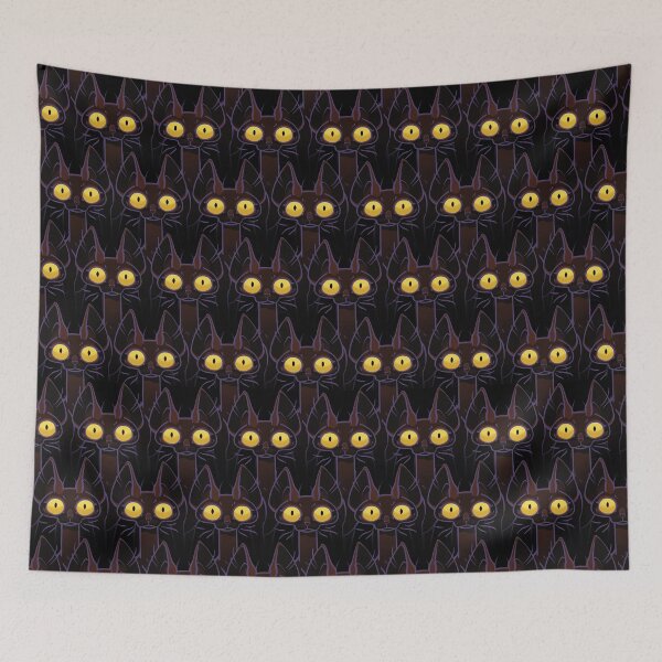 Item preview, yellow eyes pondering you designed and sold by JMSaarenpaa.