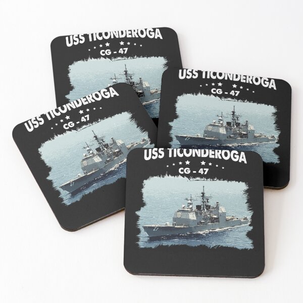 Item preview, USS Ticonderoga Navy Veteran Mens Gift Idea Husband, Dad, Grandpa, Papa designed and sold by Timeless Bond Designs.