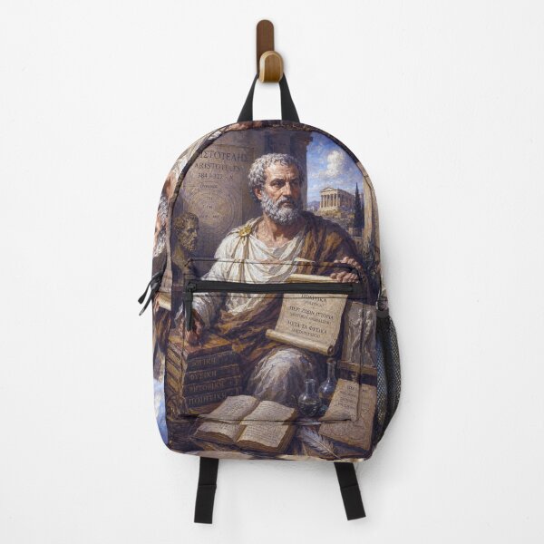 Item preview, Aristotle Philosophy Painting – Ancient Greek Philosopher designed and sold by GalleryKauffeld.