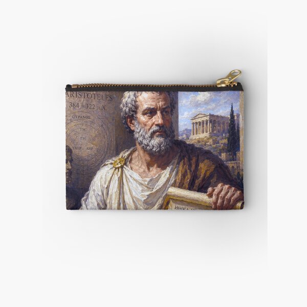 Item preview, Aristotle Philosophy Painting – Ancient Greek Philosopher designed and sold by GalleryKauffeld.