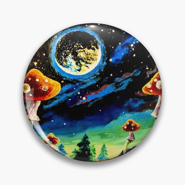 Item preview, Juneria - Planet scifi Landscape with Giant Mushrooms designed and sold by DreamTrek.