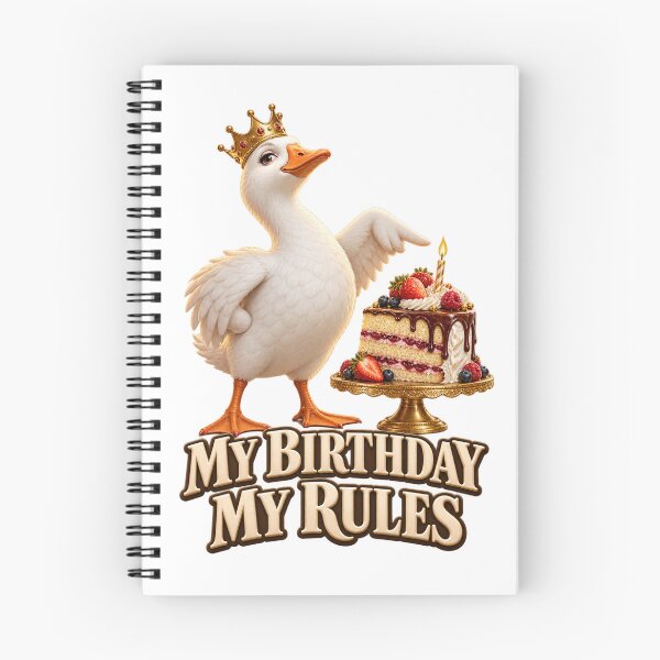 Item preview, My Birthday My Rules Goose designed and sold by TrendTribeTP.