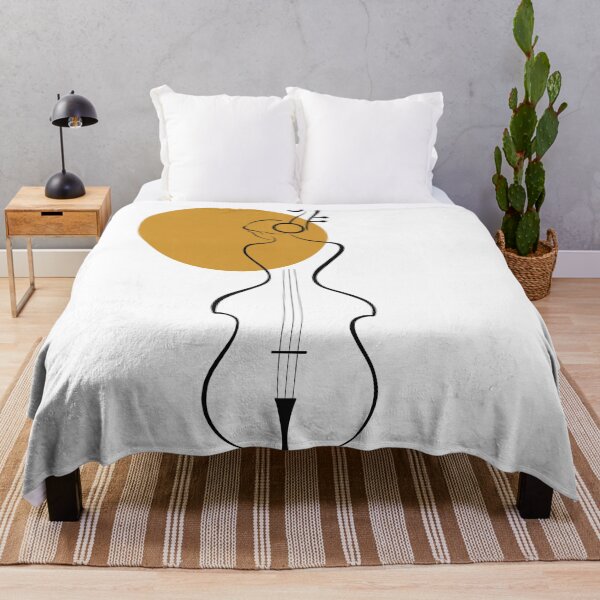 Item preview, Minimalist Double Bass Woman Line Art | Bauhaus Music Print | Abstract Female Musician Print | Modern Jazz Art designed and sold by Studio pod Burom.